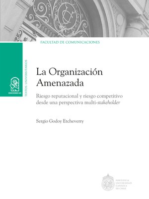 cover image of La organización amenazada